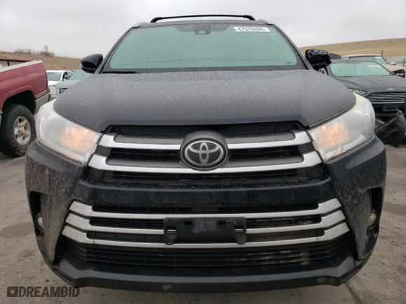 2018 Toyota Highlander SE with VIN 5TDJZRFHXJS552910, listed as a Copart auction lot 47579485 with 129,365 mi miles and Salvage Title. Bid and sale history available at carsss.com. Image 5.