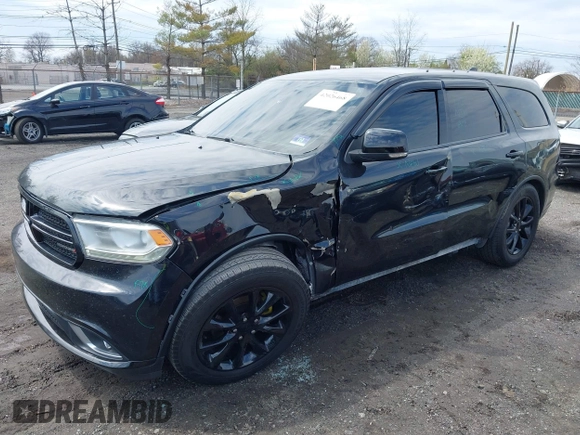 2016 Dodge Durango Limited with VIN 1C4RDHDG3GC481386, listed as a IAAI auction lot 42026468 with 89,331 mi miles and . Bid and sale history available at carsss.com. Image 2.