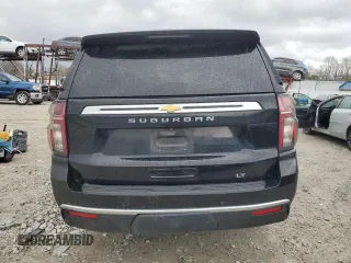 2021 Chevrolet Suburban LT z VIN 1GNSKCKD0MR157010, wystawiony jako Copart lot #49963535 z przebiegiem 68 685 mil mil oraz Szkoda całkowita • Salvage title. Historia ofert i sprzedaży dostępna na DreamBid. Obrazek 6.