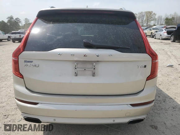 2016 Volvo XC90 T6 Momentum with VIN YV4A22PK1G1039621, listed as a Copart auction lot 51615595 with 134,465 mi miles and Salvage Title. Bid and sale history available at DreamBid. Image 6.