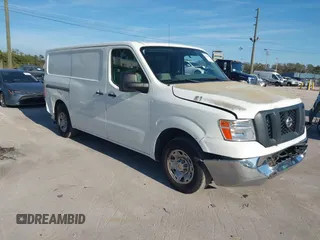 2016 Nissan NV S with VIN 1N6BF0KMXGN811774, listed as a IAAI auction lot 41474582 with 195,359 mi miles. Bid and sale history available at carsss.com. Image 1.
