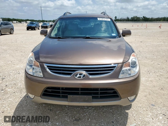 2012 Hyundai Veracruz Limited with VIN KM8NU4CC3CU187363, listed as a Copart auction lot 61385235 with 198,228 mi miles and Clean title. Bid and sale history available at DreamBid. Image 5.