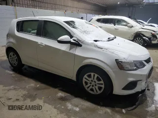 2017 Chevrolet Sonic LT with VIN 1G1JG6SG0H4155416, listed as a Copart auction lot 85453214 with Not provided miles and Salvage title. Bid and sale history available at DreamBid. Image 4.