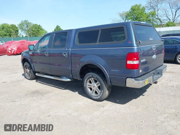 2006 Ford F-150 XLT with VIN 1FTPW14556KB60879, listed as a IAAI auction lot 42154667 with 124,912 mi miles and . Bid and sale history available at carsss.com. Image 3.