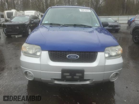 2005 Ford Escape Hybrid with VIN 1FMCU96H25KD90917, listed as a Copart auction lot 52814375 with 190,135 mi miles and Clean Title. Bid and sale history available at carsss.com. Image 5.