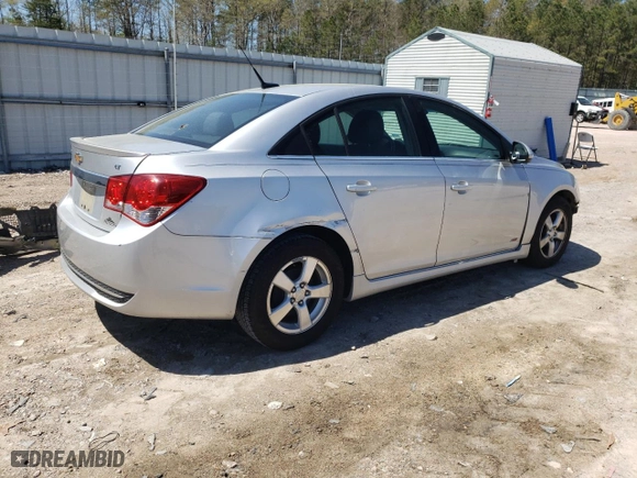 2013 Chevrolet Cruze 1LT with VIN 1G1PC5SB4D7216876, listed as a Copart auction lot 52402065 with 208,381 mi miles and Salvage Title. Bid and sale history available at carsss.com. Image 3.