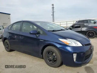 2015 Toyota Prius Four with VIN JTDKN3DU4F0438165, listed as a Copart auction lot 53388285 with 129,870 mi miles and Salvage Title. Bid and sale history available at carsss.com. Image 4.