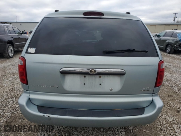 2001 Chrysler Town & Country LXi with VIN 2C8GT54L81R393453, listed as a Copart auction lot 80451654 with 112,926 mi miles and Salvage Title. Bid and sale history available at DreamBid. Image 6.