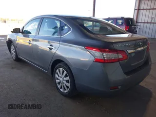 2015 Nissan Sentra SV with VIN 3N1AB7AP8FY343031, listed as a IAAI auction lot 41397415 with 161,620 mi miles. Bid and sale history available at carsss.com. Image 3.