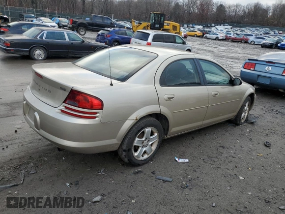2005 Dodge Stratus SXT z VIN 1B3EL46X85N697776, wystawiony jako Copart lot #80032154 z przebiegiem 159 668 mil mil oraz Szkoda całkowita • Salvage title. Historia ofert i sprzedaży dostępna na DreamBid. Obrazek 3.