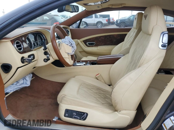 2012 Bentley Continental GT with VIN SCBFR7ZA9CC072213, listed as a Copart auction lot 41844494 with Not Provided miles and . Bid and sale history available at DreamBid. Image 7.