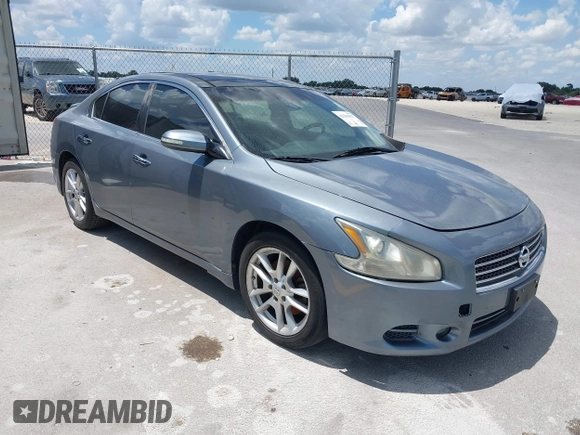 2010 Nissan Maxima S with VIN 1N4AA5APXAC844742, listed as a IAAI auction lot 42504417 with 179,544 mi miles and . Bid and sale history available at DreamBid. Image 1.