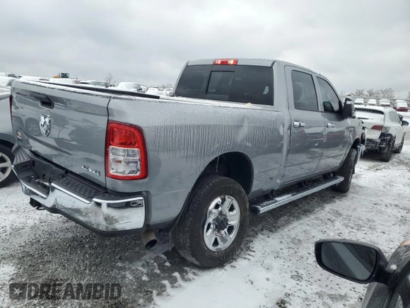 2024 Ram 2500 Tradesman with VIN 3C6UR5CL1RG221519, listed as a Copart auction lot 87025154 with 20,430 mi miles and Salvage title. Bid and sale history available at DreamBid. Image 3.