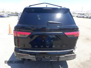 2024 Toyota Sequoia SR5 with VIN 7SVAAABA9RX030749, listed as a Copart auction lot 63784054 with 1,504 mi miles and Salvage Title. Bid and sale history available at carsss.com. Image 6.