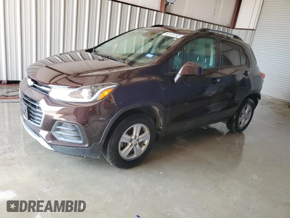 2022 Chevrolet Trax LT with VIN KL7CJPSM4NB535649, listed as a Copart auction lot 70850854 with 45,908 mi miles and Clean title. Bid and sale history available at DreamBid. Image 1.