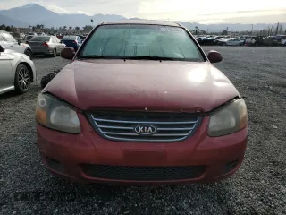 2009 Kia Spectra EX with VIN KNAFE222195620150, listed as a Copart auction lot 47403365 with 141,426 mi miles and Salvage Title. Bid and sale history available at DreamBid. Image 5.