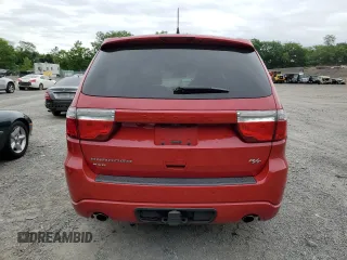 2013 Dodge Durango R/T with VIN 1C4SDJCTXDC688165, listed as a Copart auction lot 61071195 with 139,075 mi miles and Salvage title. Bid and sale history available at DreamBid. Image 6.
