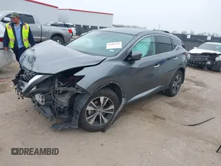 2022 Nissan Murano S z VIN 5N1AZ2AS5NC110033, wystawiony jako IAAI lot #41503318 z przebiegiem 55 733 mil mil oraz . Historia ofert i sprzedaży dostępna na DreamBid. Obrazek 2.