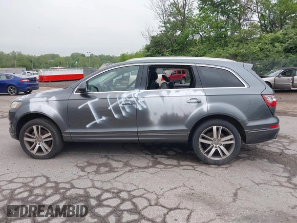 2014 Audi Q7 Premium Plus with VIN WA1LGAFE8ED014210, listed as a IAAI auction lot 42176663 with 101,557 mi miles and . Bid and sale history available at DreamBid. Image 14.