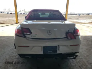 2022 Mercedes-Benz C 300 with VIN W1KWK8DB7NG115018, listed as a Copart auction lot 52892615 with 37,226 mi miles and Salvage title. Bid and sale history available at DreamBid. Image 6.