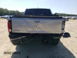 2019 Honda Ridgeline RTL-T with VIN 5FPYK3F69KB028918, listed as a Copart auction lot 59551445 with 34,948 mi miles and Salvage title. Bid and sale history available at DreamBid. Image 6.