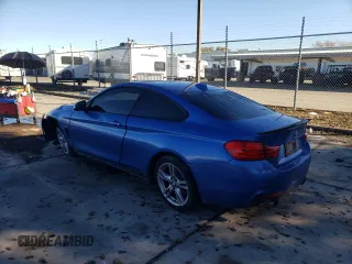 2016 BMW 4 Series 435i with VIN WBA3R1C58GK530177, listed as a Copart auction lot 82661314 with 114,616 mi miles and Salvage title. Bid and sale history available at DreamBid. Image 2.