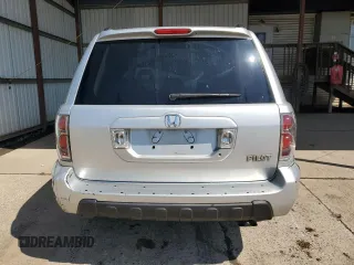2005 Honda Pilot EX-L with VIN 5FNYF18525B053461, listed as a Copart auction lot 51463315 with 199,458 mi miles and Salvage title. Bid and sale history available at DreamBid. Image 6.