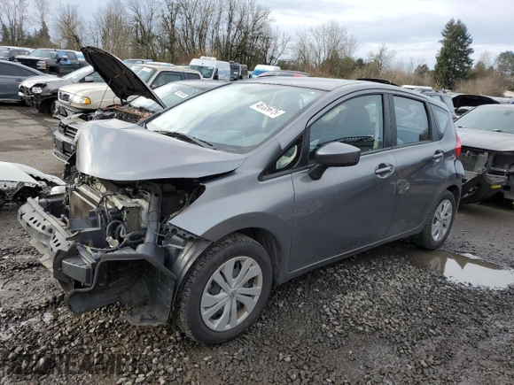 2017 Nissan Versa Note SR with VIN 3N1CE2CP7HL352819, listed as a Copart auction lot 46335675 with 77,748 mi miles and Salvage Title. Bid and sale history available at carsss.com. Image 1.