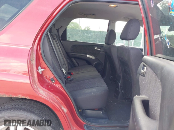 2008 Kia Sportage LX with VIN KNDJE723887490986, listed as a IAAI auction lot 42160771 with 195,545 mi miles. Bid and sale history available at carsss.com. Image 8.