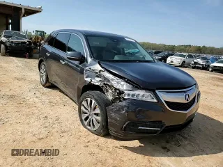 2016 Acura MDX w/Tech with VIN 5FRYD3H42GB006652, listed as a Copart auction lot 51075875 with 146,451 mi miles and Salvage Title. Bid and sale history available at carsss.com. Image 14.