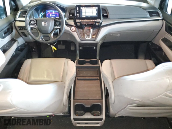 2019 Honda Odyssey EX-L with VIN 5FNRL6H79KB069020, listed as a Copart auction lot 52890475 with 63,401 mi miles and Salvage Title. Bid and sale history available at carsss.com. Image 8.