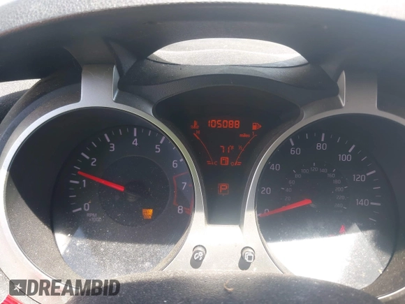 2013 Nissan Juke S with VIN JN8AF5MR0DT212138, listed as a IAAI auction lot 42082847 with 105,088 mi miles. Bid and sale history available at carsss.com. Image 7.
