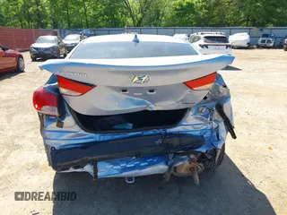 2012 Hyundai Elantra Limited with VIN KMHDH4AEXCU278876, listed as a IAAI auction lot 42007103 with 158,441 mi miles. Bid and sale history available at carsss.com. Image 16.