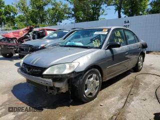 2004 Honda Civic LX with VIN 2HGES165X4H513946, listed as a Copart auction lot 58958044 with 0 mi miles and Non Repairable. Bid and sale history available at carsss.com. Image 1.