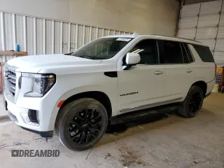 2023 GMC Yukon SLT with VIN 1GKS2BKD3PR511436, listed as a Copart auction lot 51064325 with 39,426 mi miles and Salvage Title. Bid and sale history available at carsss.com. Image 1.