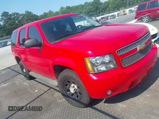 2013 Chevrolet Tahoe Commercial with VIN 1GNSK2E02DR167962, listed as a IAAI auction lot 42554839 with 158,634 mi miles and . Bid and sale history available at DreamBid. Image 1.