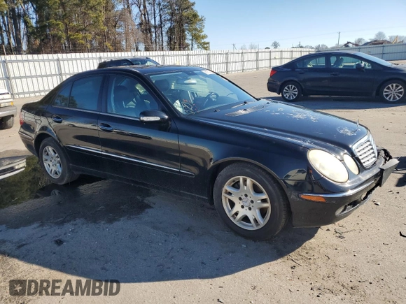 2005 Mercedes-Benz E 320 with VIN WDBUF82J95X177843, listed as a Copart auction lot 86973904 with Not Provided miles and Salvage Title. Bid and sale history available at DreamBid. Image 4.