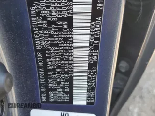 2016 Toyota Corolla L with VIN 2T1BURHE5GC574823, listed as a Copart auction lot 61356125 with 247,016 mi miles and Salvage title. Bid and sale history available at DreamBid. Image 12.