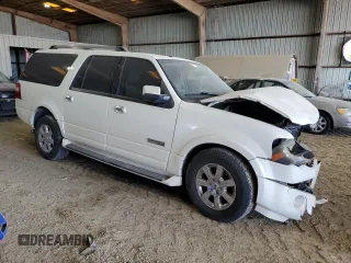 2007 Ford Expedition EL Limited with VIN 1FMFK19517LA10498, listed as a Copart auction lot 72063954 with 0 mi miles and Salvage Title. Bid and sale history available at carsss.com. Image 4.