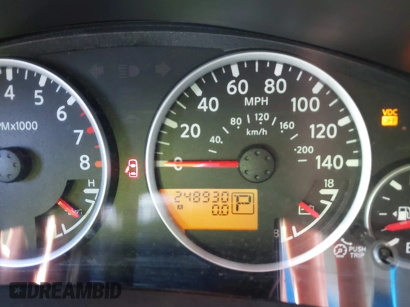 2008 Nissan Pathfinder SE with VIN 5N1AR18U18C659699, listed as a IAAI auction lot 41874328 with 248,930 mi miles. Bid and sale history available at carsss.com. Image 7.