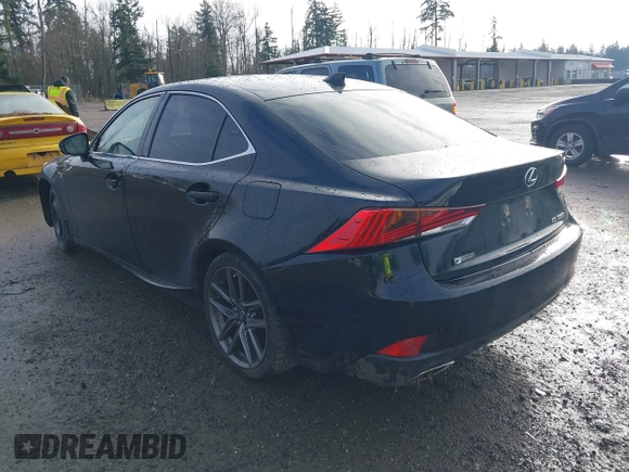2017 Lexus IS 350 with VIN JTHBE1D27H5030069, listed as a IAAI auction lot 41276305 with 83,840 mi miles and . Bid and sale history available at DreamBid. Image 3.