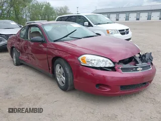 2006 Chevrolet Monte Carlo LS z VIN 2G1WJ15K669253712, wystawiony jako IAAI lot #42167745 z przebiegiem 158 335 mil mil oraz . Historia ofert i sprzedaży dostępna na DreamBid. Obrazek 1.