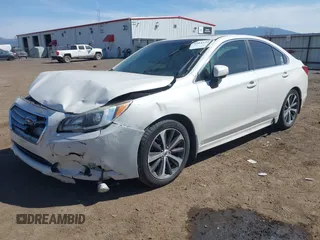 2015 Subaru Legacy 2.5i Limited with VIN 4S3BNAL66F3011270, listed as a IAAI auction lot 42047227 with 172,473 mi miles. Bid and sale history available at carsss.com. Image 2.