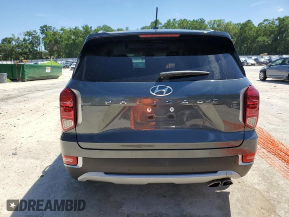 2022 Hyundai Palisade SEL z VIN KM8R24HE2NU472785, wystawiony jako Copart lot #53363865 z przebiegiem 46 150 mil mil oraz Szkoda całkowita • Salvage title. Historia ofert i sprzedaży dostępna na DreamBid. Obrazek 6.