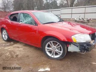 2013 Dodge Avenger SE V6 with VIN 1C3CDZAG3DN509336, listed as a IAAI auction lot 41641917 with 707,956 mi miles. Bid and sale history available at carsss.com. Image 1.