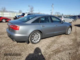 2013 Audi A6 with VIN WAUGFBFC5DN076846, listed as a Copart auction lot 51748525 with 142,917 mi miles and Clean title. Bid and sale history available at DreamBid. Image 3.