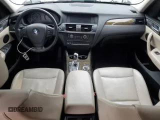 2013 BMW X3 xDrive28i with VIN 5UXWX9C50D0A12772, listed as a Copart auction lot 46727065 with 151,749 mi miles and Salvage Title. Bid and sale history available at carsss.com. Image 8.