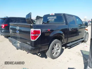 2014 Ford F-150 XL with VIN 1FTFW1CF6EKG04632, listed as a IAAI auction lot 41333274 with 153,094 mi miles. Bid and sale history available at carsss.com. Image 4.