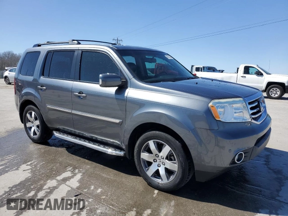 2013 Honda Pilot Touring with VIN 5FNYF3H95DB018703, listed as a Copart auction lot 48370535 with 134,491 mi miles and Salvage Title. Bid and sale history available at DreamBid. Image 4.