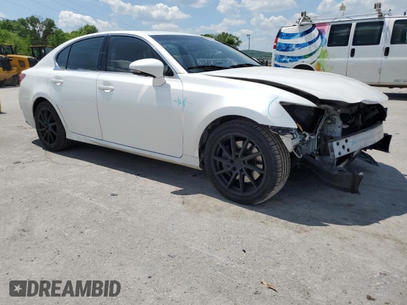 2013 Lexus GS 350 with VIN JTHCE1BL3D5015319, listed as a Copart auction lot 54563455 with 170,838 mi miles and Salvage Title. Bid and sale history available at DreamBid. Image 4.
